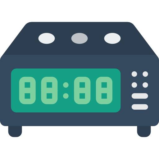 Digital clock icon