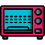 Microwave oven icon 64x64