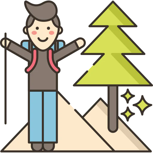 Hiking icon