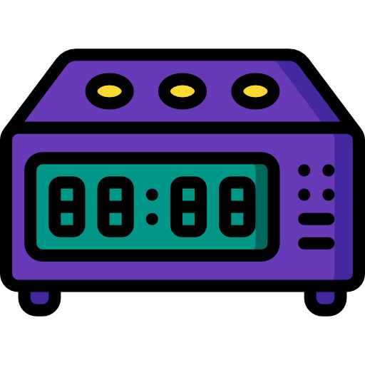 Digital clock icon