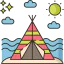 Camping icon 64x64