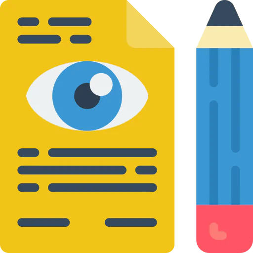 Eye test icon