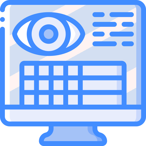 Eye test icon