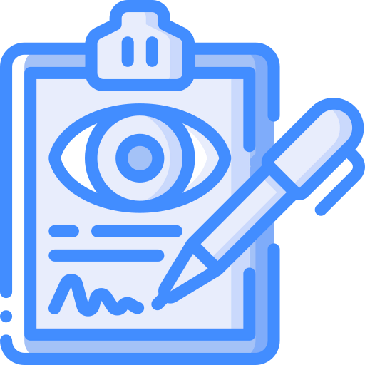 Eye test icon