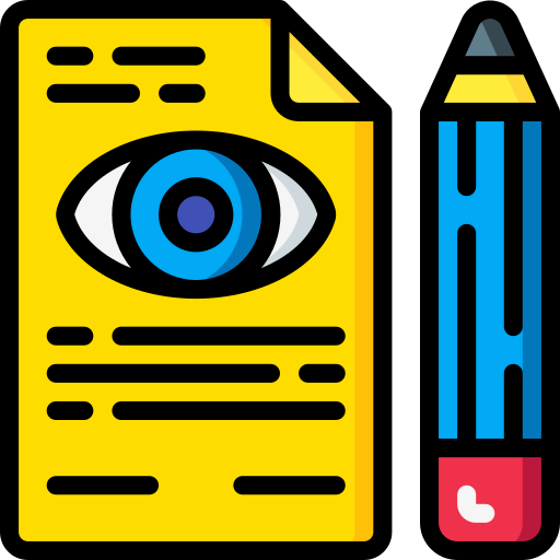 Eye test icon
