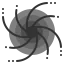 Black hole icon 64x64