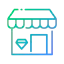 Jewelery stand icon 64x64