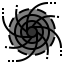 Black hole icon 64x64