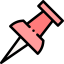 Push pin icon 64x64