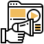 Digital marketing Ikona 64x64