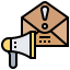Spam alert icon 64x64