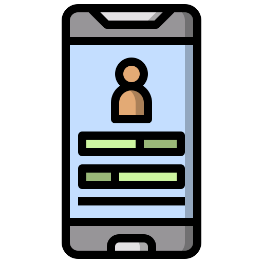 Touch screen icon