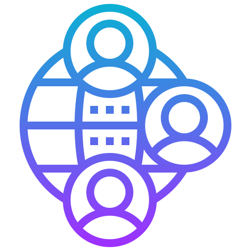 Outsourcing icon