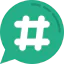 Hashtag Symbol 64x64