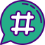Hashtag Symbol 64x64