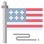 United states of america icon 64x64