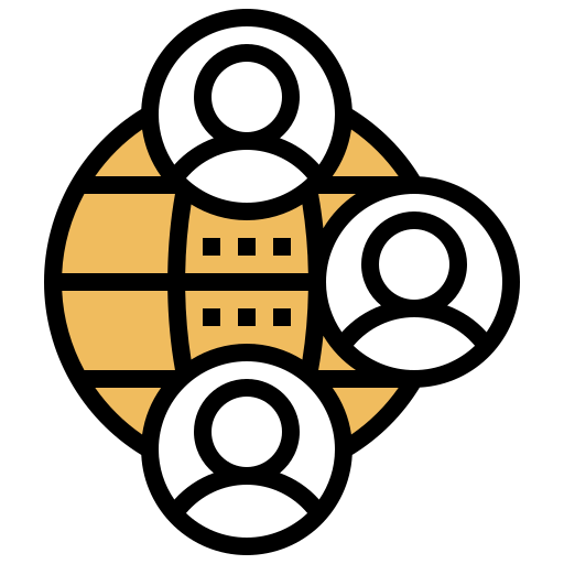 Outsourcing icon