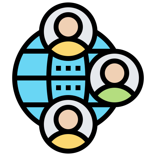 Outsourcing icon