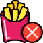 French fries icon 64x64