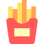 French fries icon 64x64