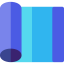 Yoga mat icon 64x64