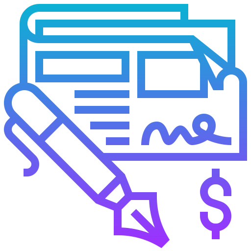 Cheque icon