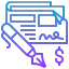 Cheque icon 64x64