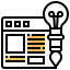 Web design icon 64x64