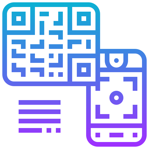 Qr code scan icon