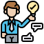 Business idea icon 64x64