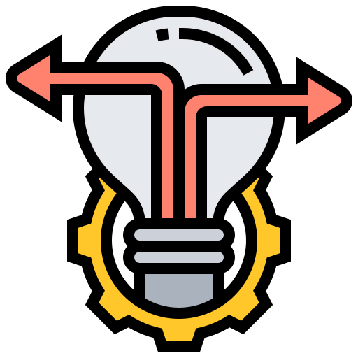 Decision making icon