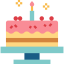 Birthday cake icon 64x64