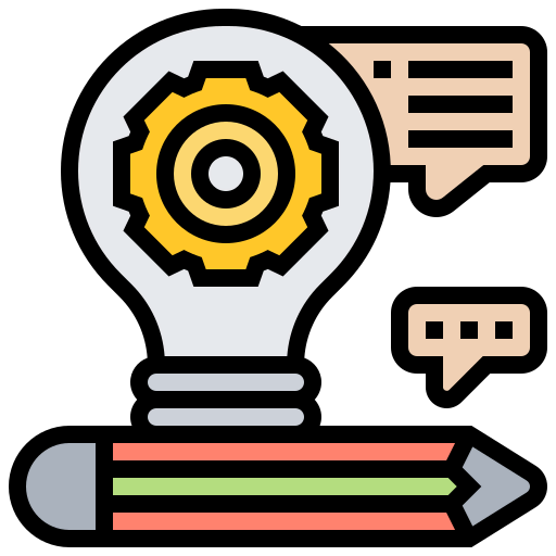 Creative process icon