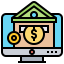 Online banking icon 64x64