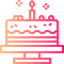 Birthday cake icon 64x64