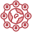 Global economy icon 64x64