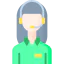 Call center agent icon 64x64