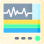 Ekg monitor icon 64x64
