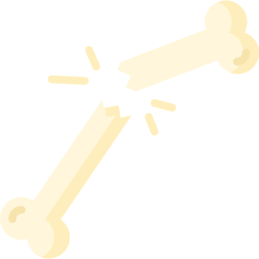 Broken bone icon