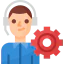 Customer support icon 64x64