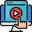 Видео проигрыватель иконка 64x64