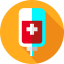 Blood transfusion icon 64x64