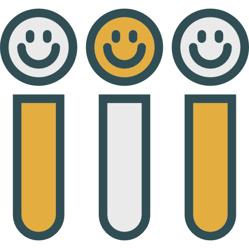 Test tubes icon