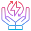 Renewable energy icon 64x64