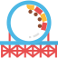 Roller coaster icon 64x64