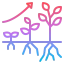 Growing plant icône 64x64