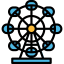 Ferris wheel icon 64x64