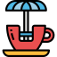 Spinning teacup icon 64x64