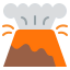 Volcano icon 64x64