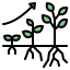 Growing plant icône 64x64